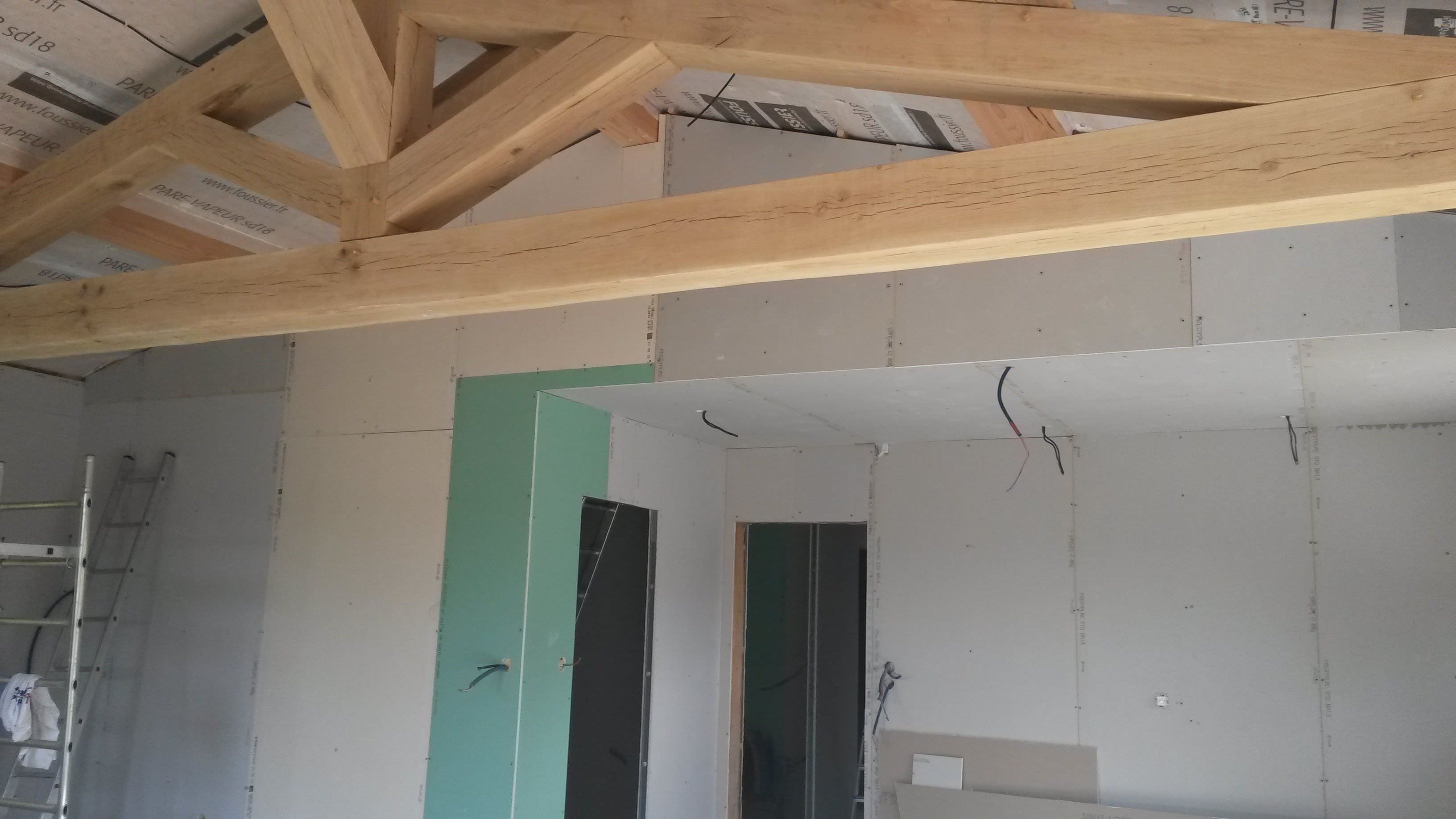 Travaux de charpente - Cœur de Travaux